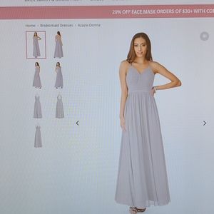 Azazie Donna Color Dusk Brisdmaid Dress